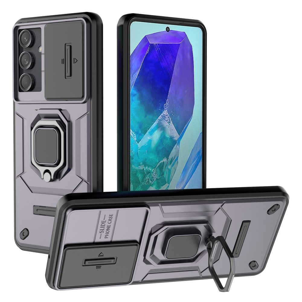 Lencseálló borítás a Samsung Galaxy M55 5G készülékre - lila