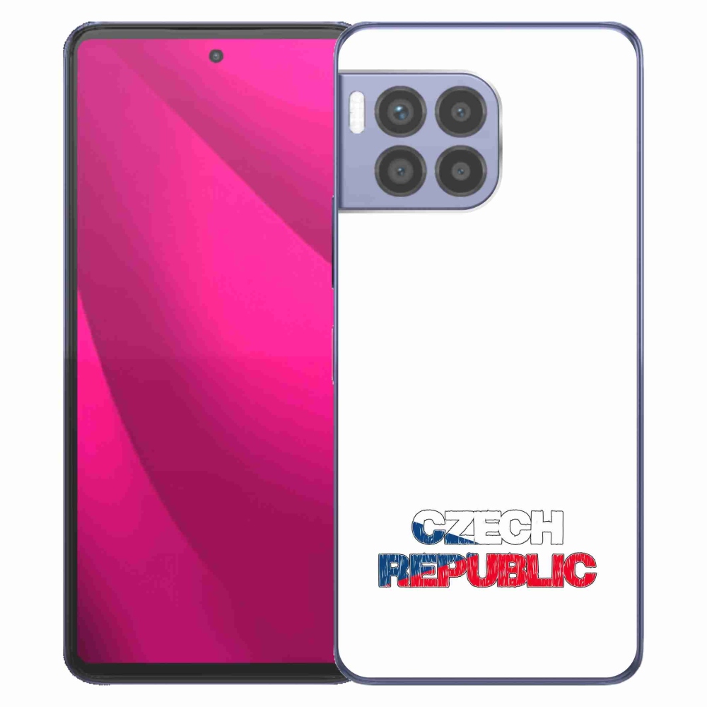 Zselés borítás mmCase a T-Mobile T Phone 2 Pro készülékhez - Csehország fehér háttér