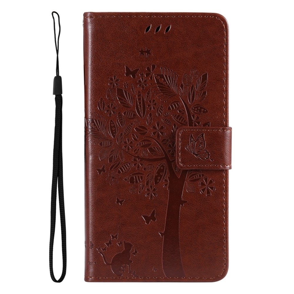 Fák könyve tok Xiaomi Redmi Note 13-hoz - barna