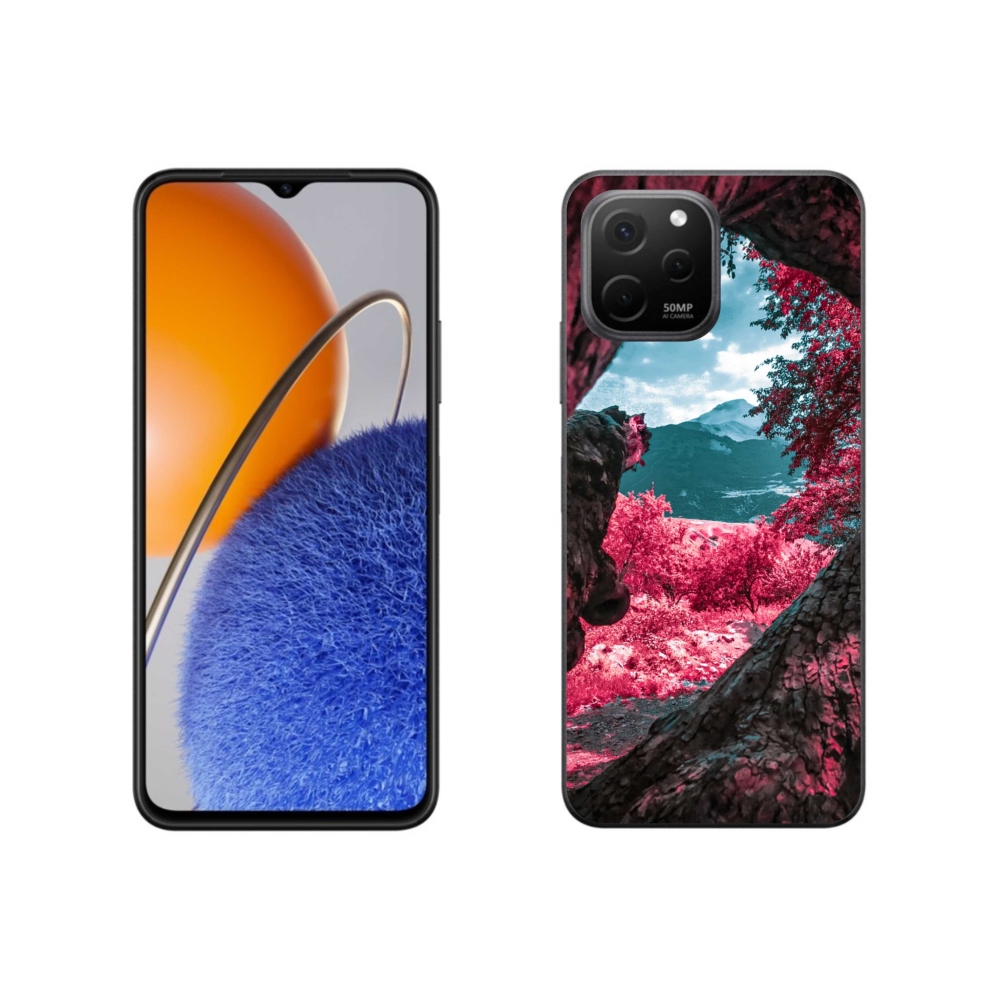 Gél borítás mmCase a Huawei Nova Y61-en - hegyi kilátás