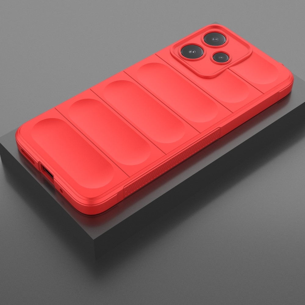 Rugg tartós zselés tok Xiaomi Redmi 12 5G - piros