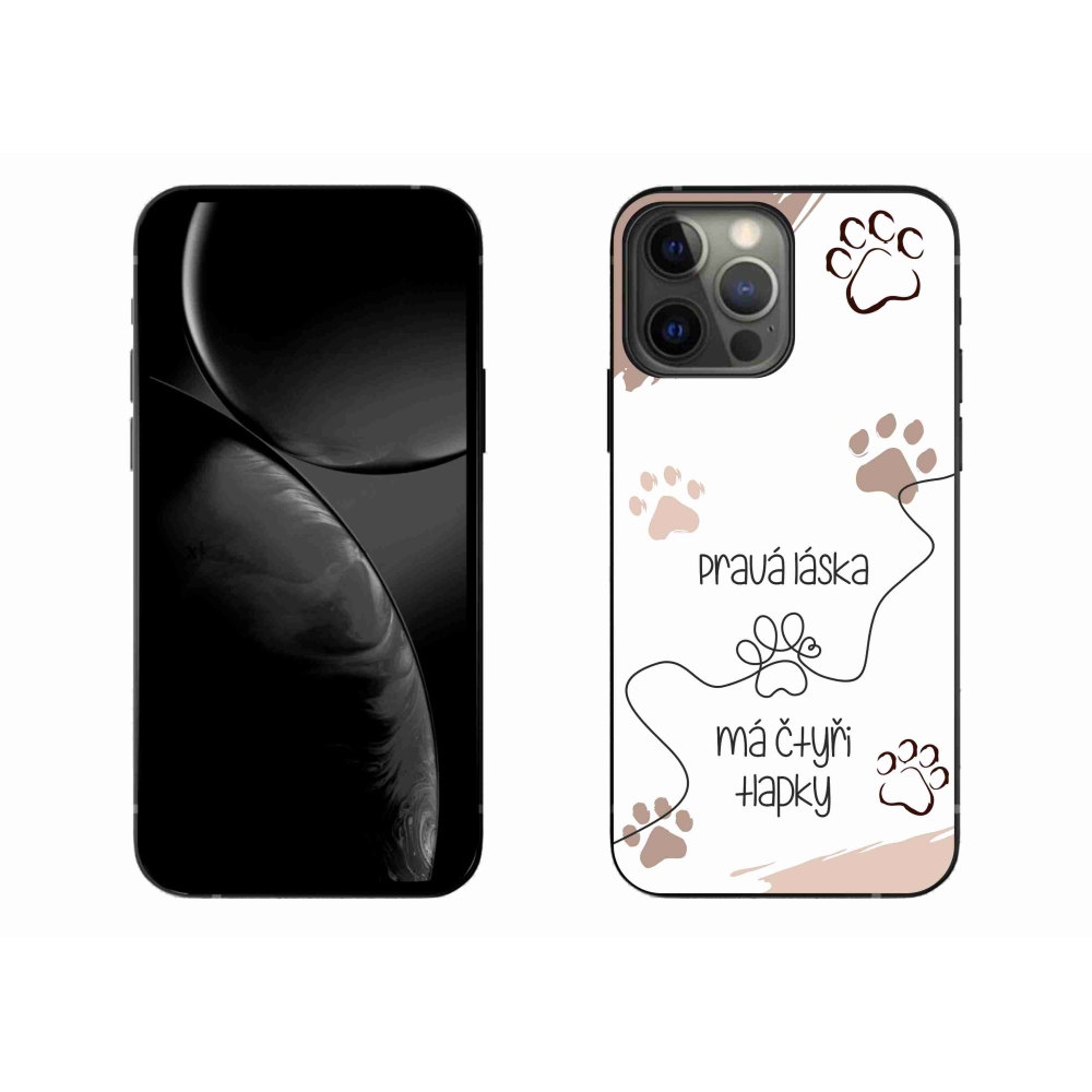 Gél borítás mmCase iPhone 13 Pro Max 6.7 készülékhez - kutya motívum 1 fehér háttér
