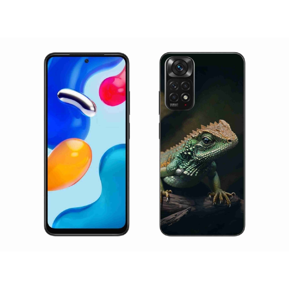 Gél borítás mmCase a Xiaomi Redmi Note 11S 4G-hez - gyík