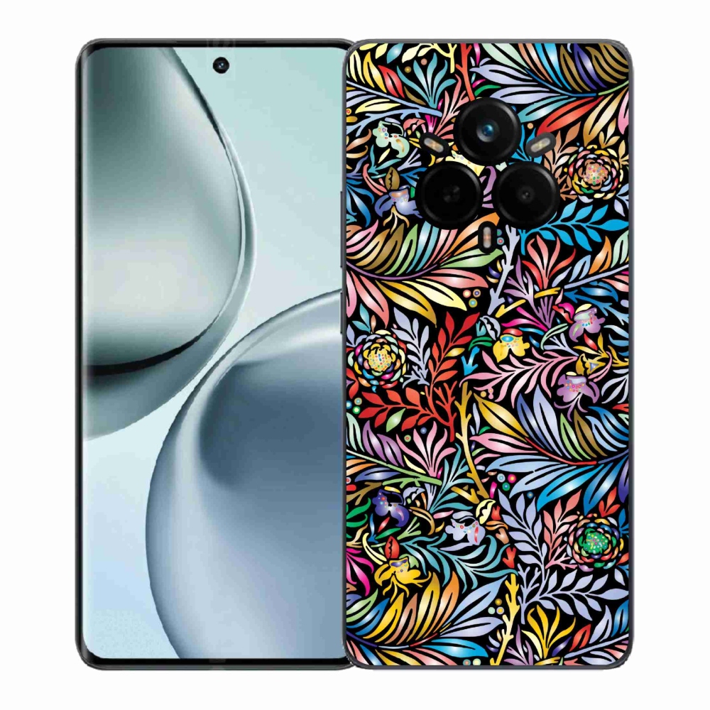 Gél borítás mmCase a Realme 14 Pro+ 5G számára - virágok 5