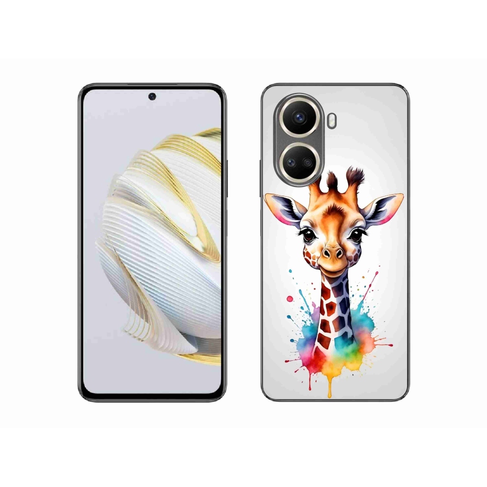Zselés borítás mmCase a Huawei Nova 10 SE-hez - zsiráf 1