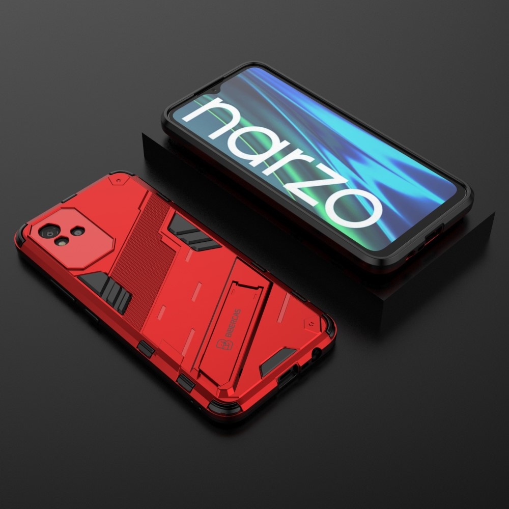 Armory tartós borítás a Realme Narzo 50i készülékhez - piros