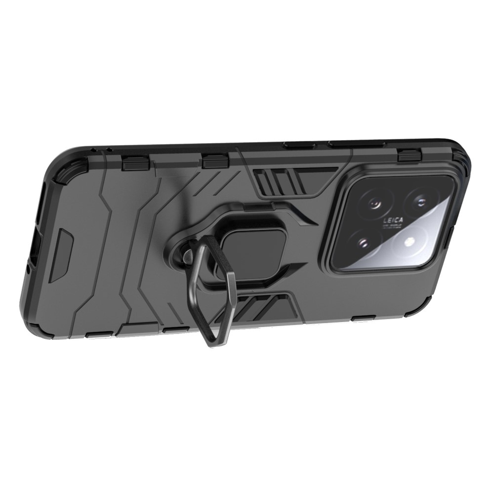 Guardy tartós borító a Xiaomi 14-hez - fekete