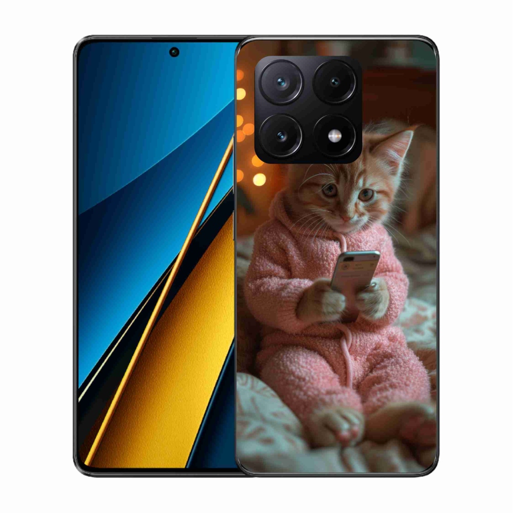 Gél borítás mmCase a Xiaomi Poco X6 Pro 5G - baba mobilhoz