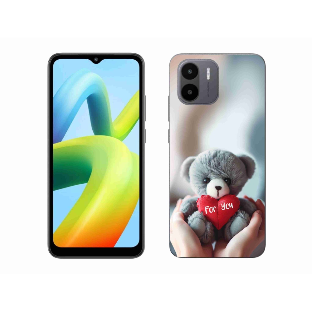 Gél borítás mmCase a Xiaomi Redmi A1/Redmi A2-hez - mackó a szerelmesek számára