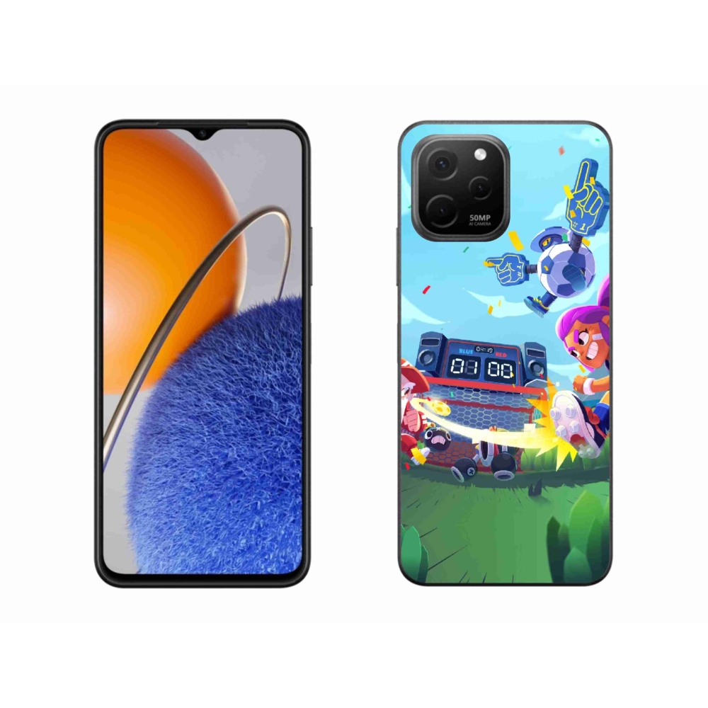 Gél borítás mmCase a Huawei Nova Y61-hez - verekedős csillagok 1