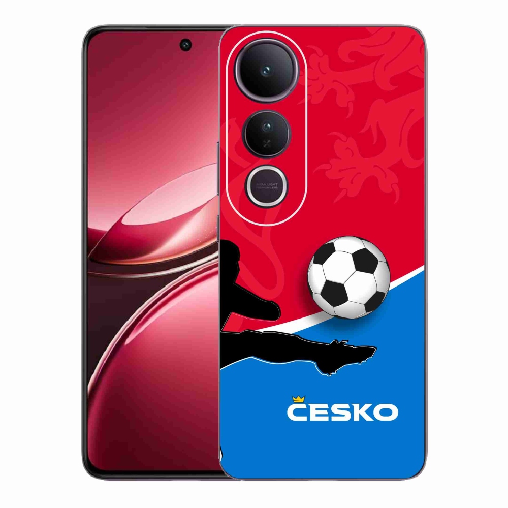 Gél borítás mmCase a Vivo V50 Lite 4G/5G - futball Csehország 2