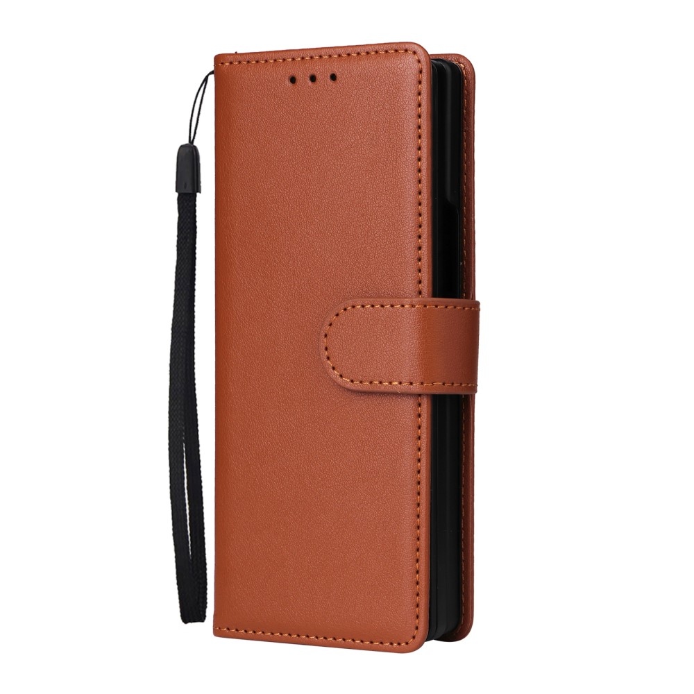 Tárcás könyvtáska Samsung Galaxy Z Fold6 5G - barna