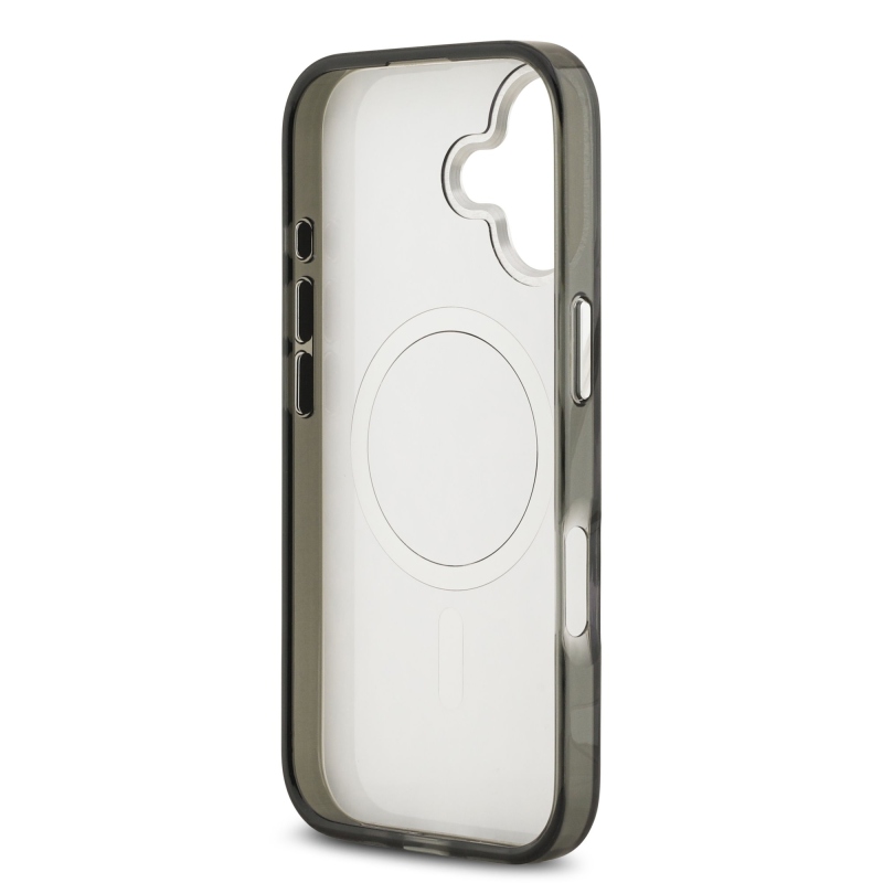 Karl Lagerfeld IML Leopard Leopard MagSafe hátlap iPhone 17 készülékhez Szürke