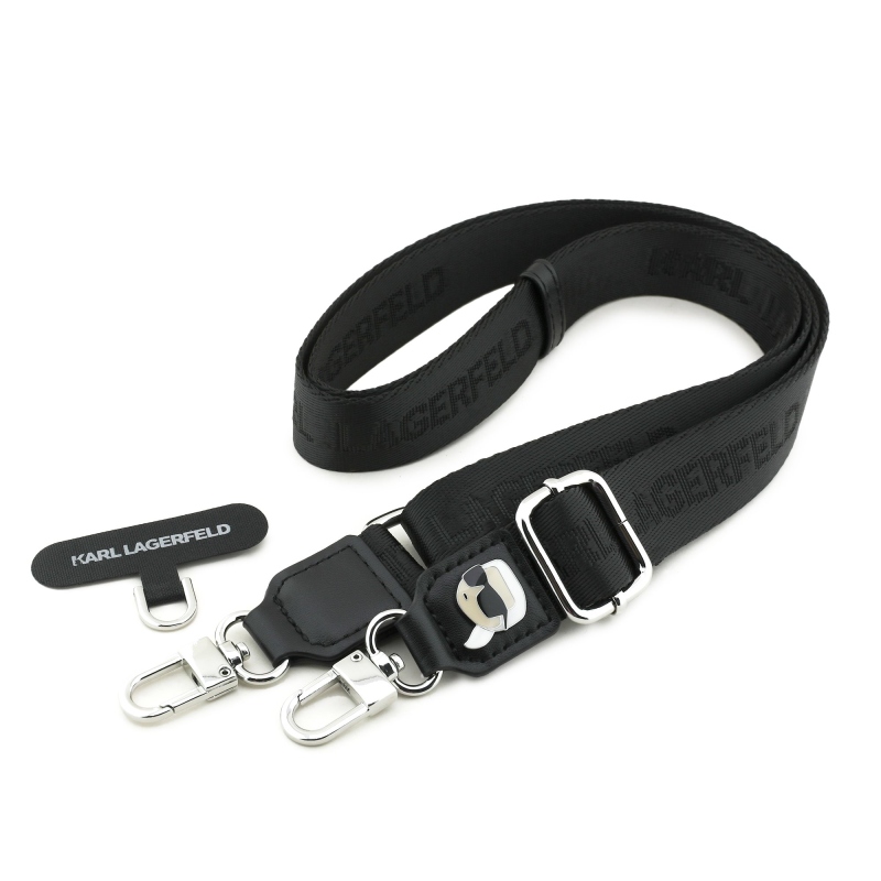 Karl Lagerfeld univerzális keresztpánt Karl Patch fekete