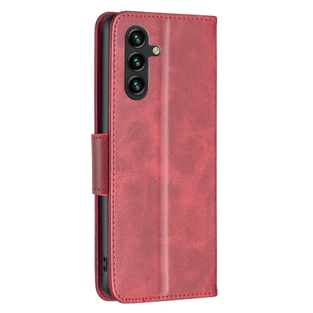 Könyvecske tok Samsung Galaxy A26 5G - piros