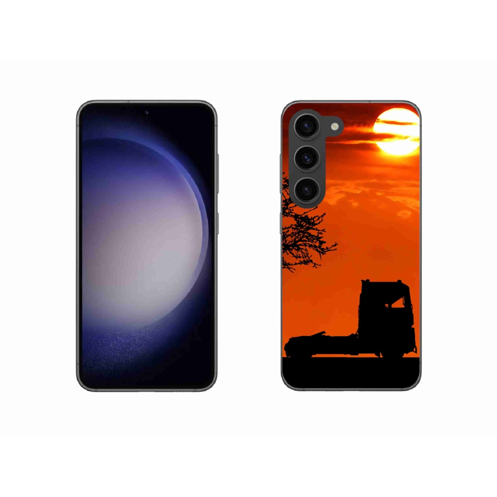 Gél borítás mmCase Samsung Galaxy S23 5G - teherautó 3