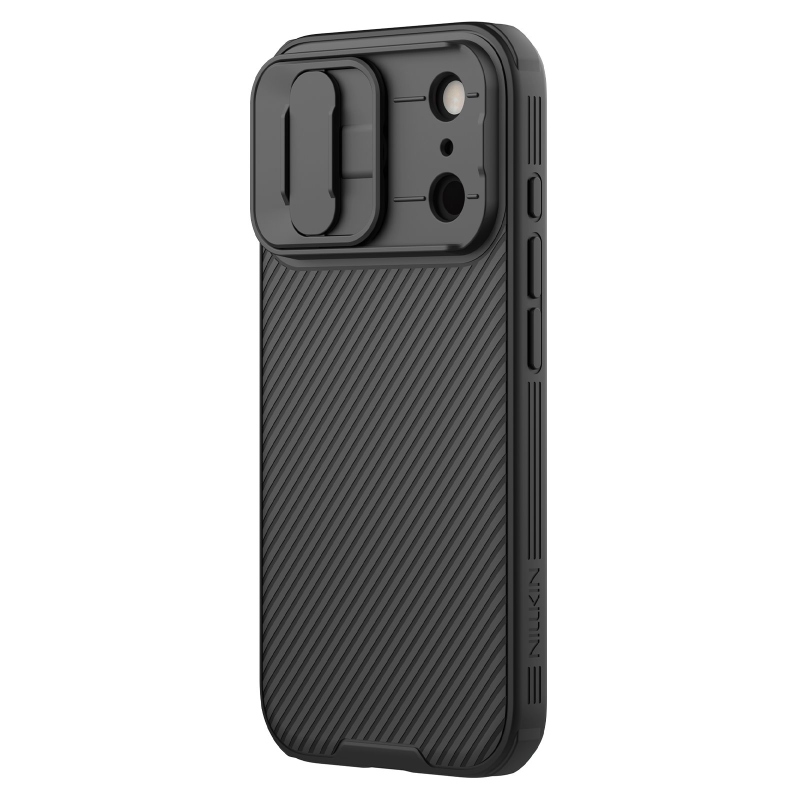 Nillkin CamShield PRO mágneses hátlap Apple iPhone 17 Pro készülékhez Fekete