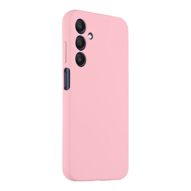 Taktikai bársony Smoothie borító Samsung Galaxy A25 5G rózsaszín párduchoz