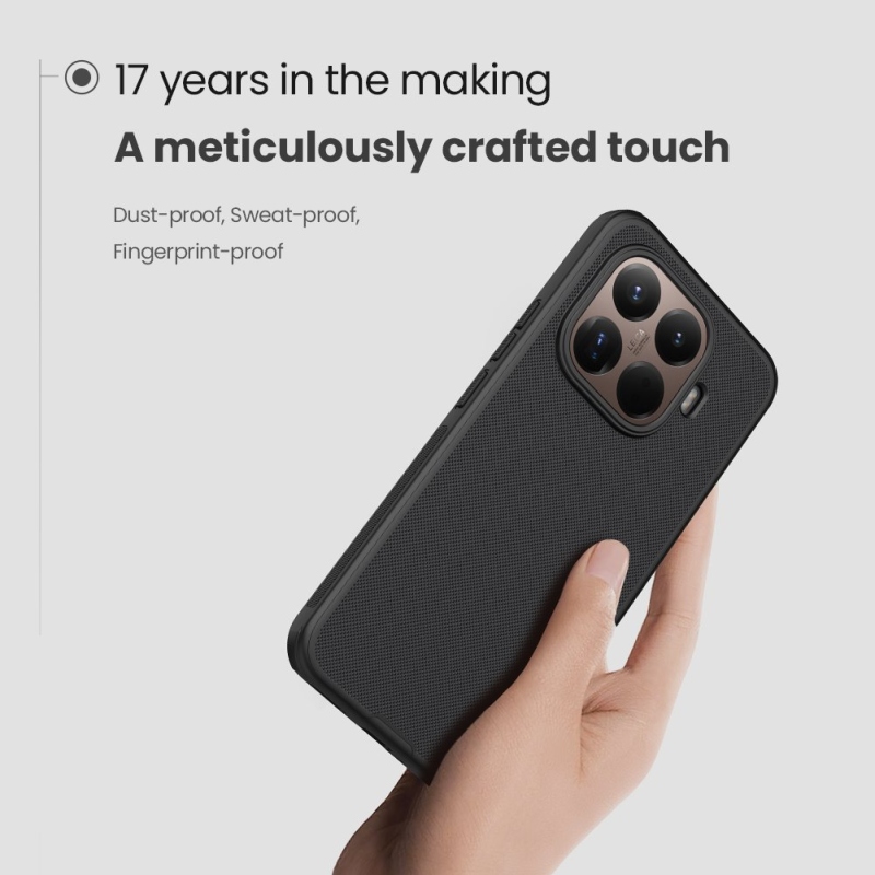 Nillkin Super Frosted PRO mágneses hátlap Xiaomi 15T Pro Fekete