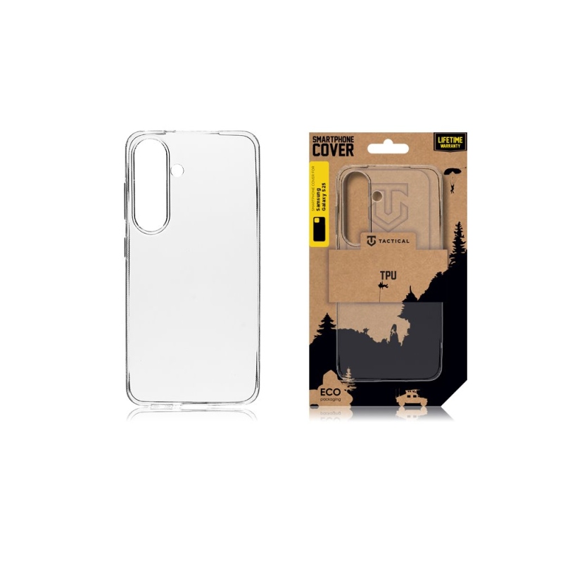Taktikai TPU borítás Samsung Galaxy S25 átlátszóhoz