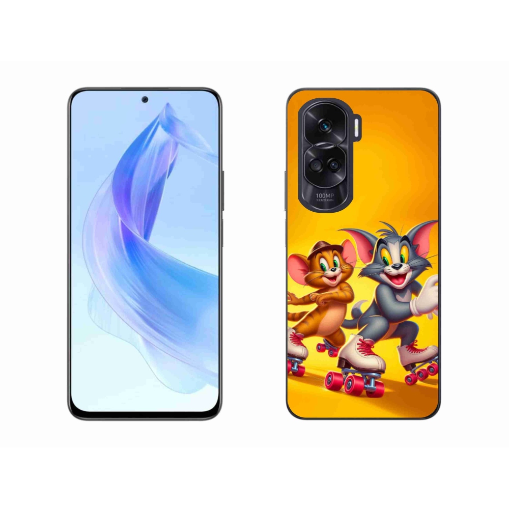 Zselés borítás mmCase a Honor 90 Lite-hoz - tom and jerry