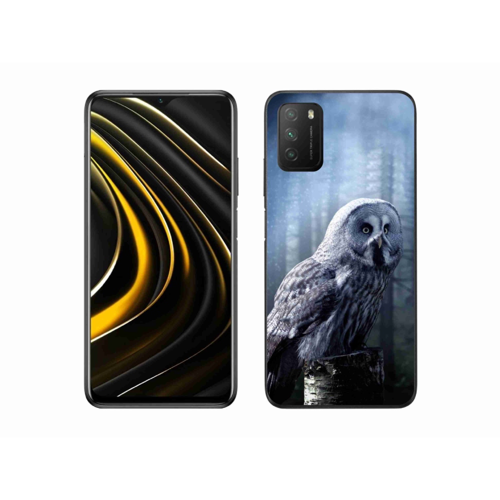 Gél borítás mmCase a Xiaomi Poco M3-hoz - bagoly