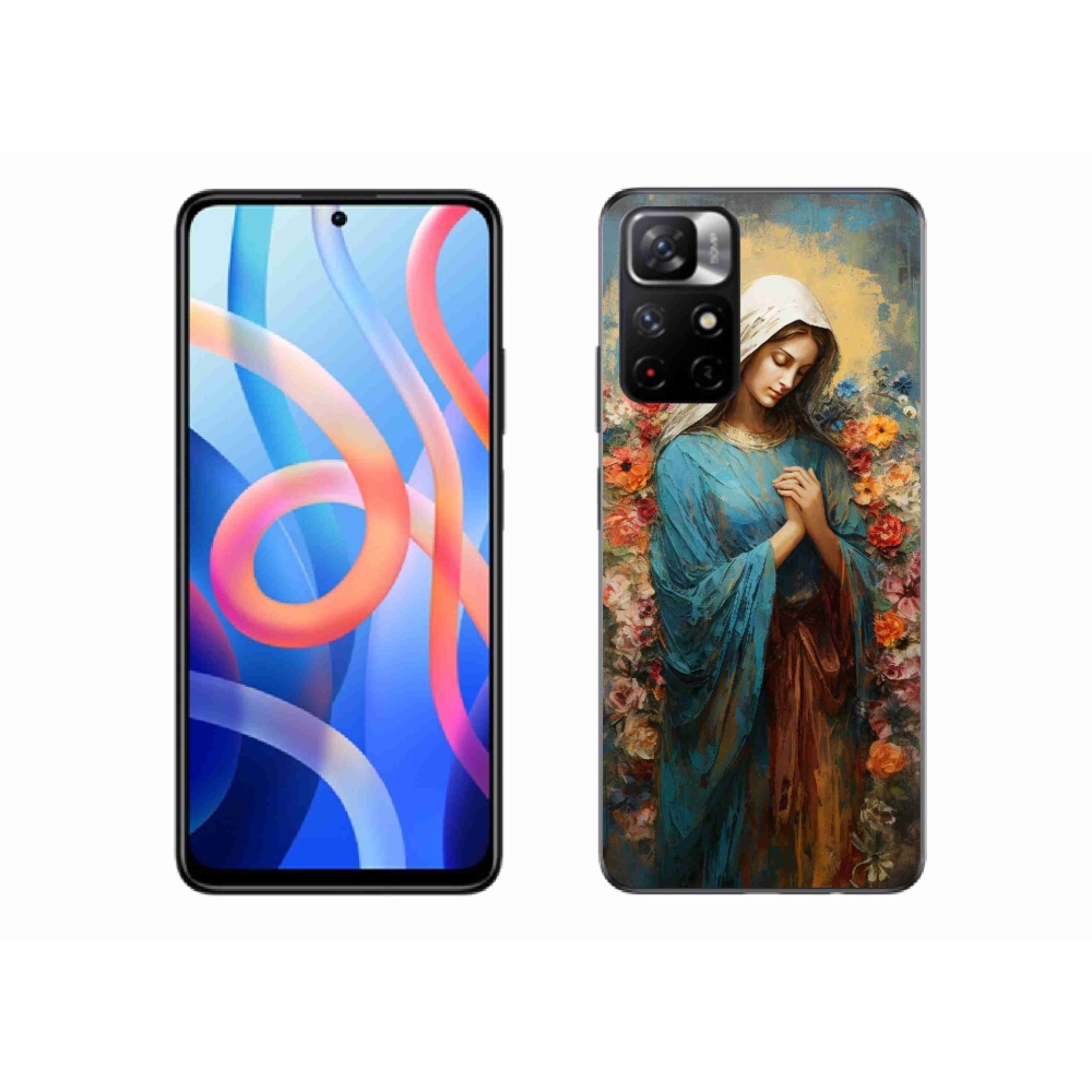 Gél borító mmCase a Xiaomi Redmi Note 11S 5G-hez - szent asszony