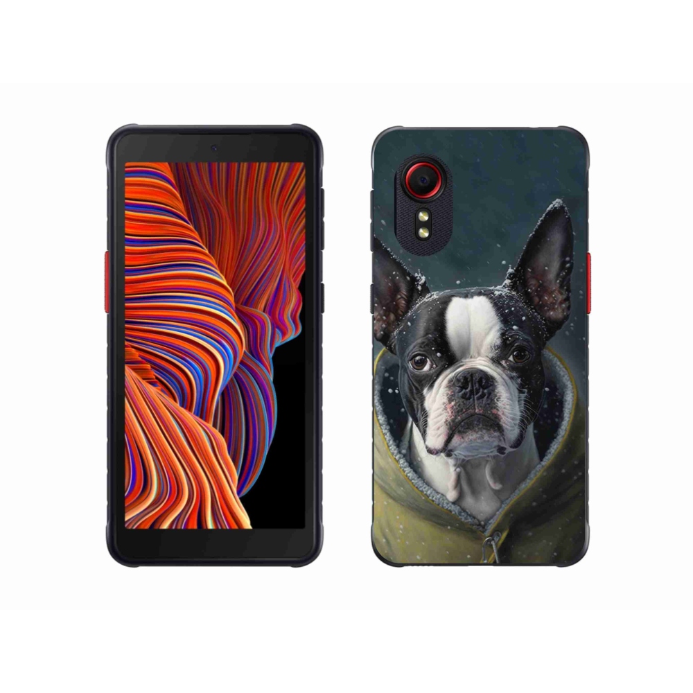 Gél borítás mmCase Samsung Galaxy Xcover 5 készülékhez - bulldog