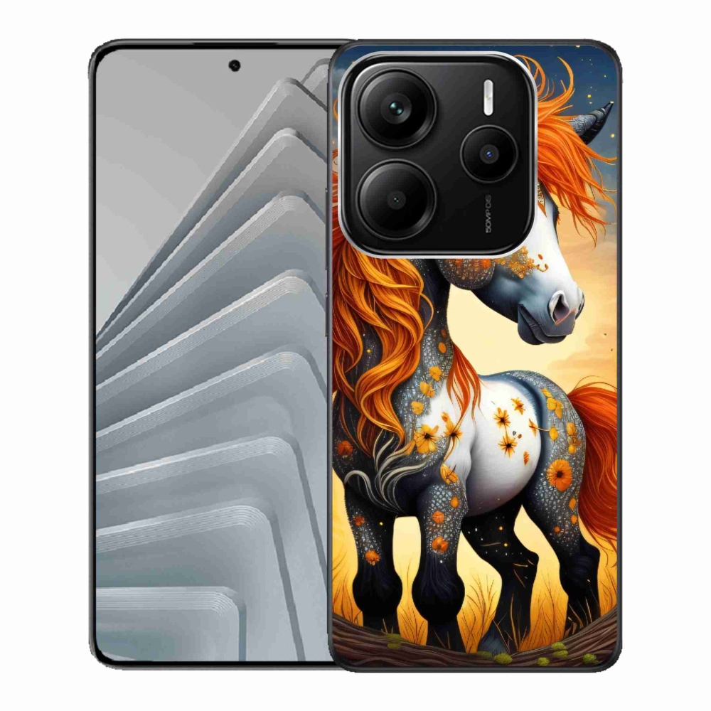 Gél borítás mmCase a Xiaomi Redmi Note 14 5G számára - színes póni