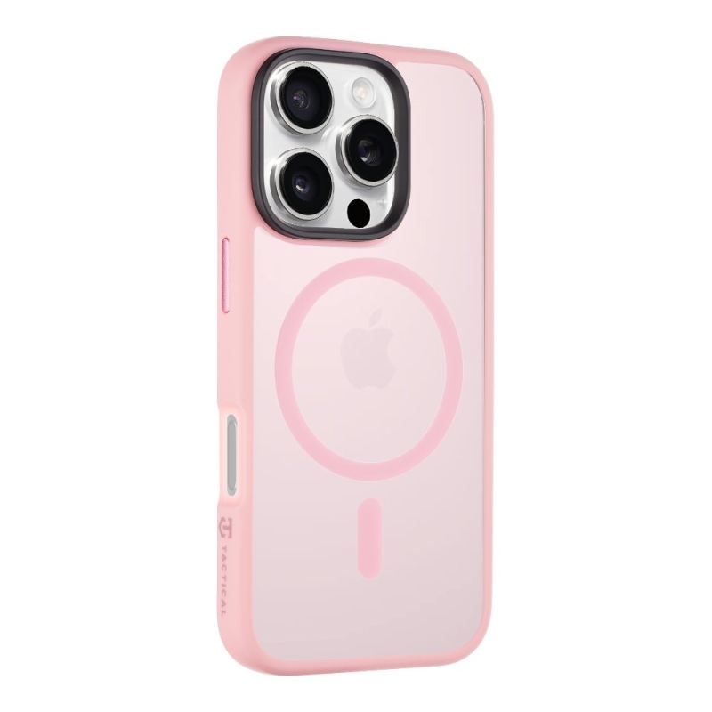 Taktikai MagForce Hyperstealth borító iPhone 16 Pro rózsaszín párduchoz