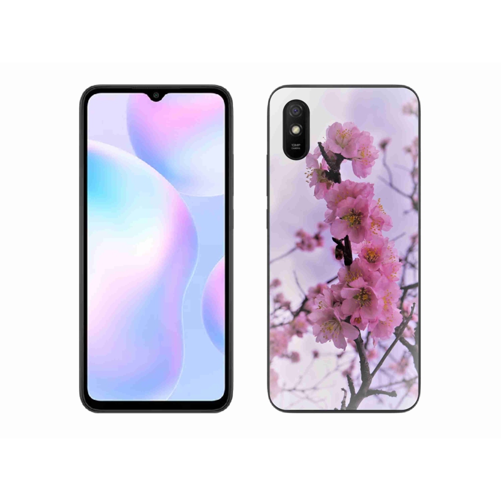 Gél borító mmCase a Xiaomi Redmi 9AT számára - virágok 7