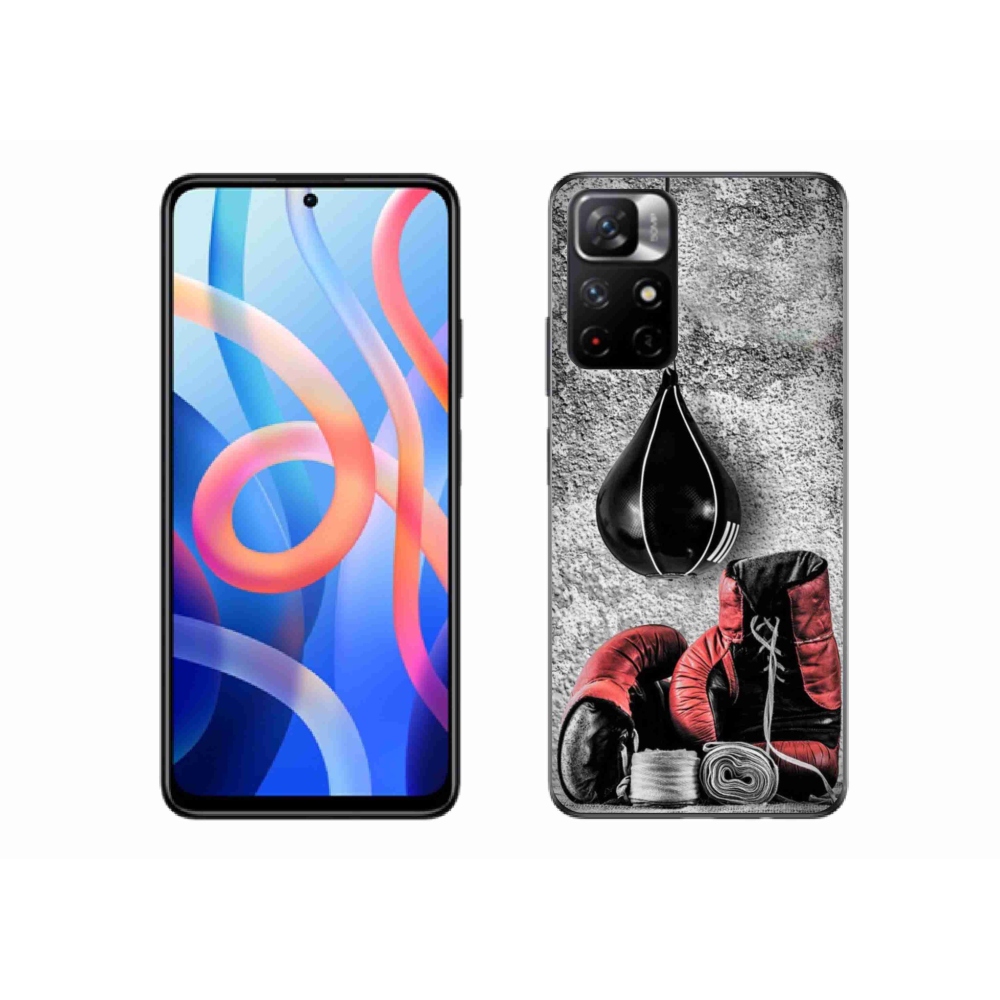 Gél borítás mmCase a Xiaomi Redmi Note 11S 5G-hez - bokszzsák és kesztyűk