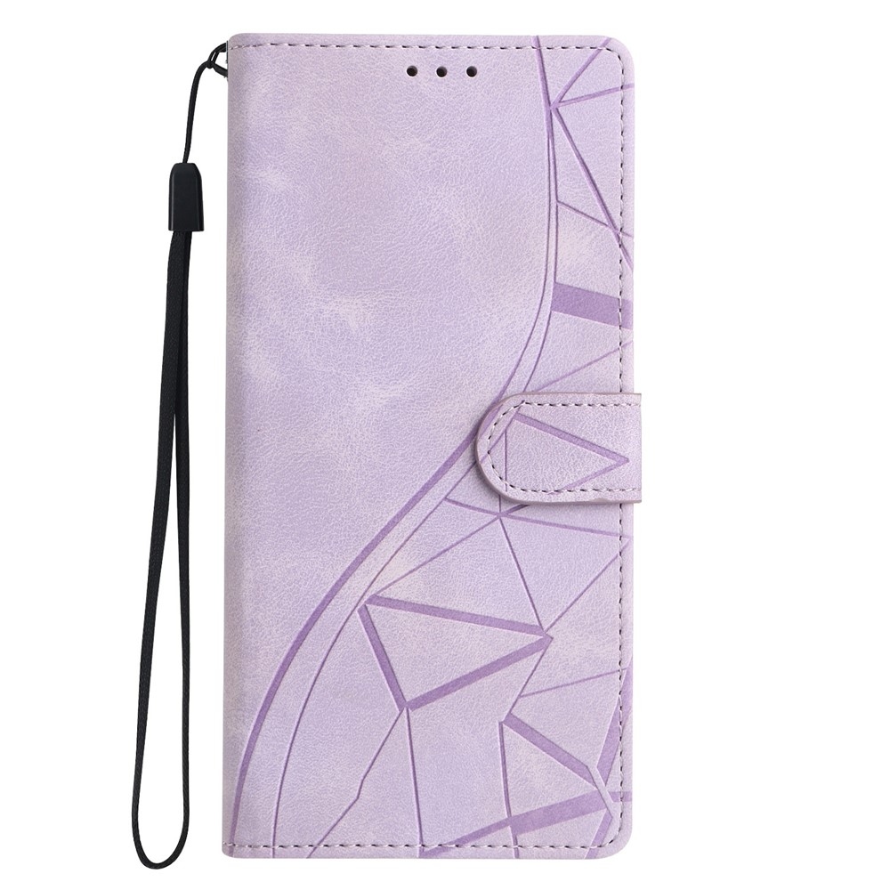 Háromszögek könyv tok Xiaomi 15T-hez - lila