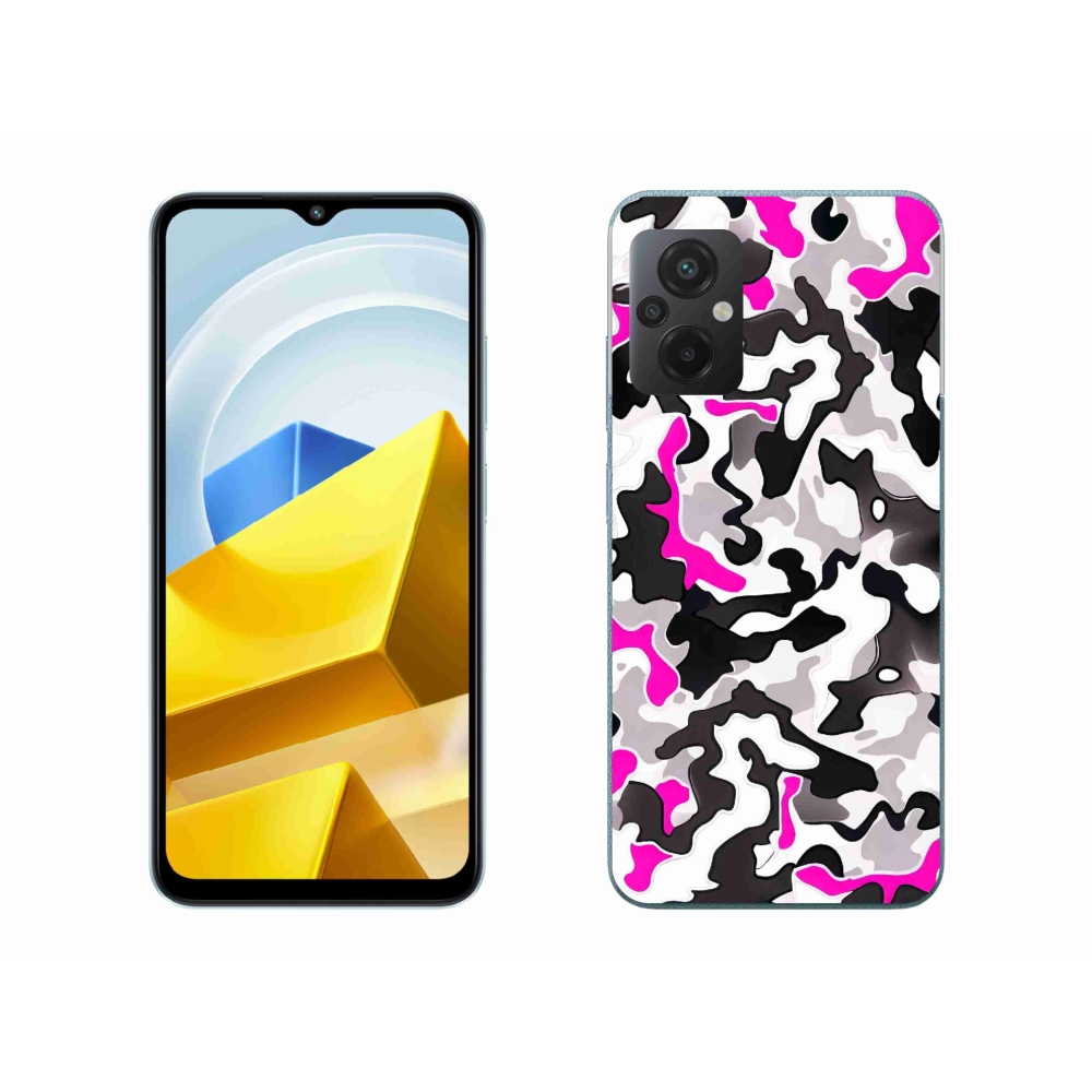 Gél borítás mmCase a Xiaomi Poco M5 4G-hez - terepszínű minta 5