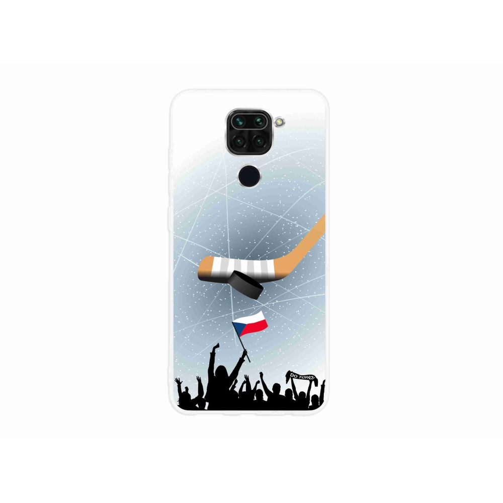 Gél borítás mmCase a Xiaomi Redmi Note 9-hez - hoki rajongóknak