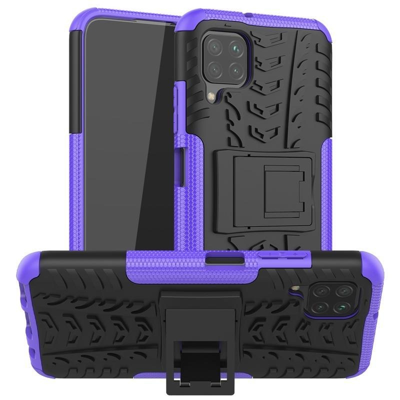Kick tartós hibrid borítás a Huawei P40 Lite készülékhez - lila