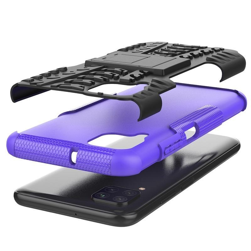 Kick tartós hibrid borítás a Huawei P40 Lite készülékhez - lila