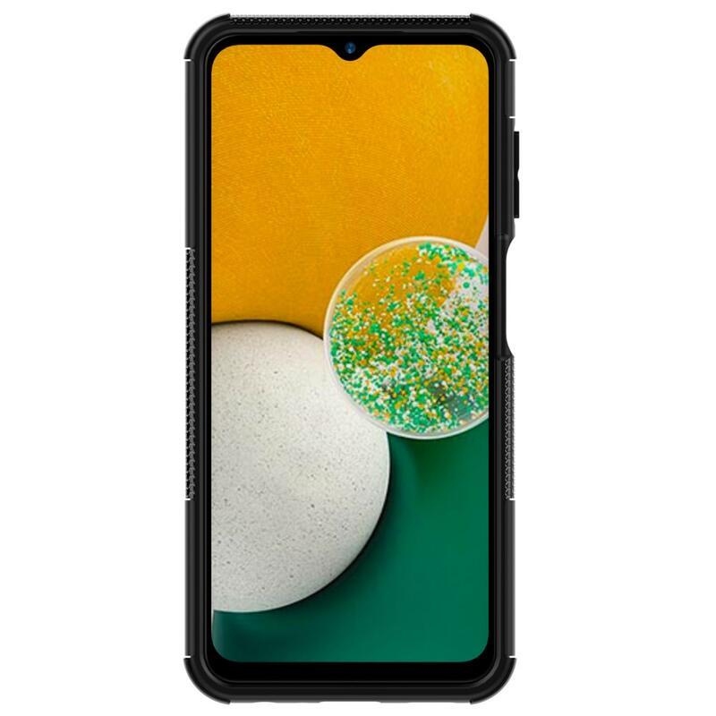 Kick tartós hibrid borítás Samsung Galaxy A13 4G készülékhez - fekete