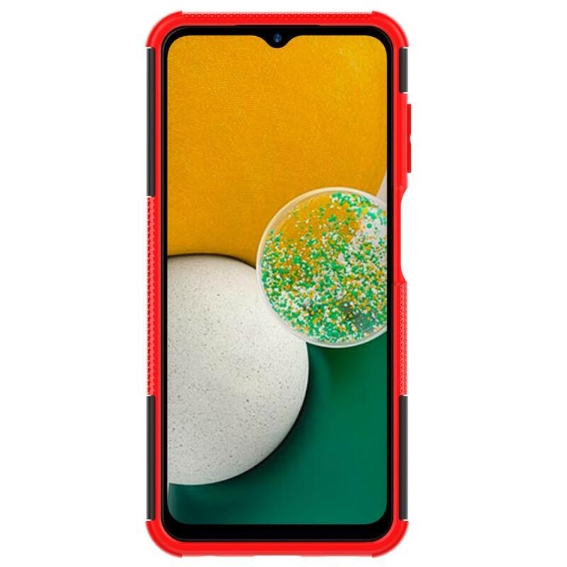 Kick tartós hibrid borítás Samsung Galaxy A13 4G készülékhez - piros