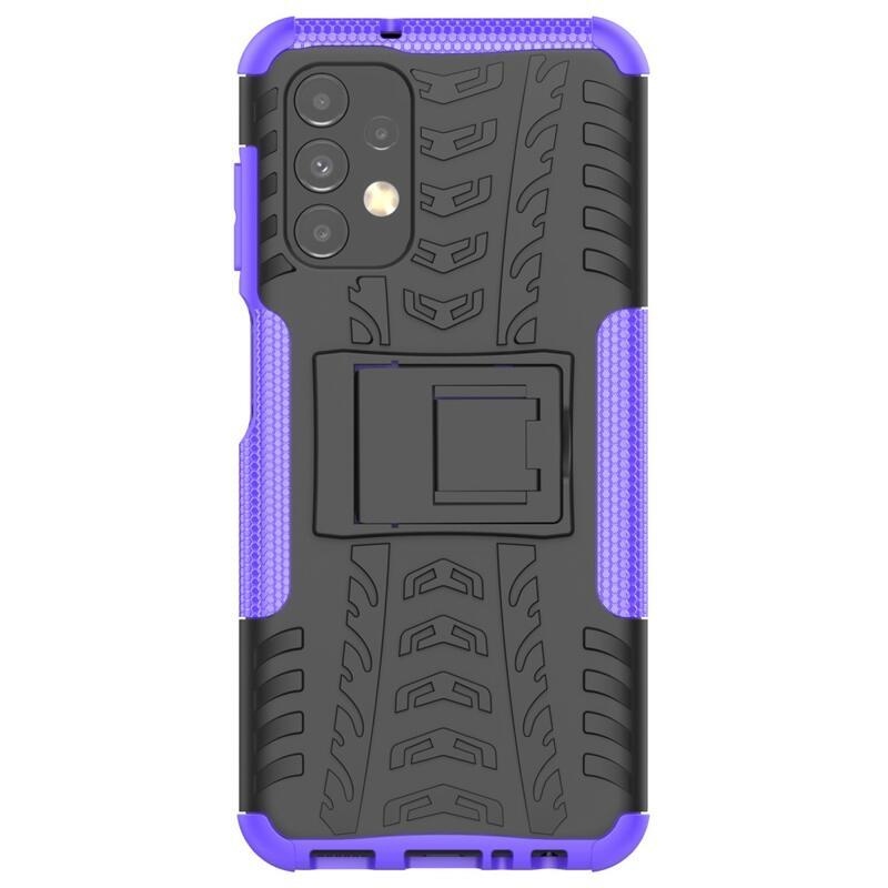 Kick tartós hibrid borítás Samsung Galaxy A13 4G készülékhez - lila