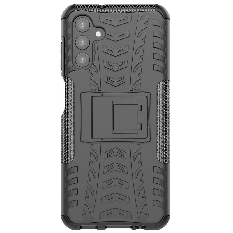 Kick tartós hibrid borítás Samsung Galaxy A13 5G/Galaxy A04s (164,7 x 76,7 x 9,1 mm) - fekete