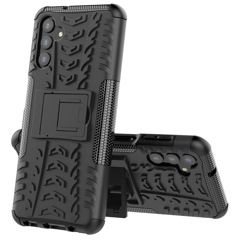Kick tartós hibrid borítás Samsung Galaxy A13 5G/Galaxy A04s (164,7 x 76,7 x 9,1 mm) - fekete