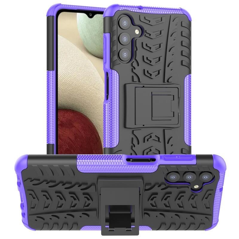 Rúgásálló hibrid borítás Samsung Galaxy A13 5G/Galaxy A04s (164,7 x 76,7 x 9,1 mm) - lila