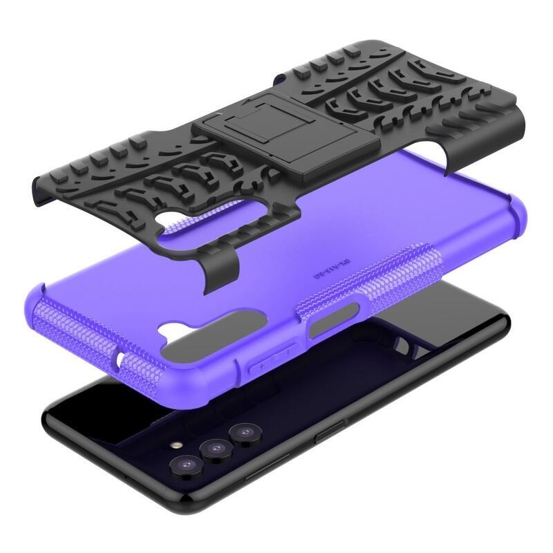 Rúgásálló hibrid borítás Samsung Galaxy A13 5G/Galaxy A04s (164,7 x 76,7 x 9,1 mm) - lila