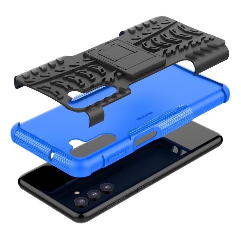 Rúgásálló hibrid borítás Samsung Galaxy A13 5G/Galaxy A04s (164,7 x 76,7 x 9,1 mm) - kék