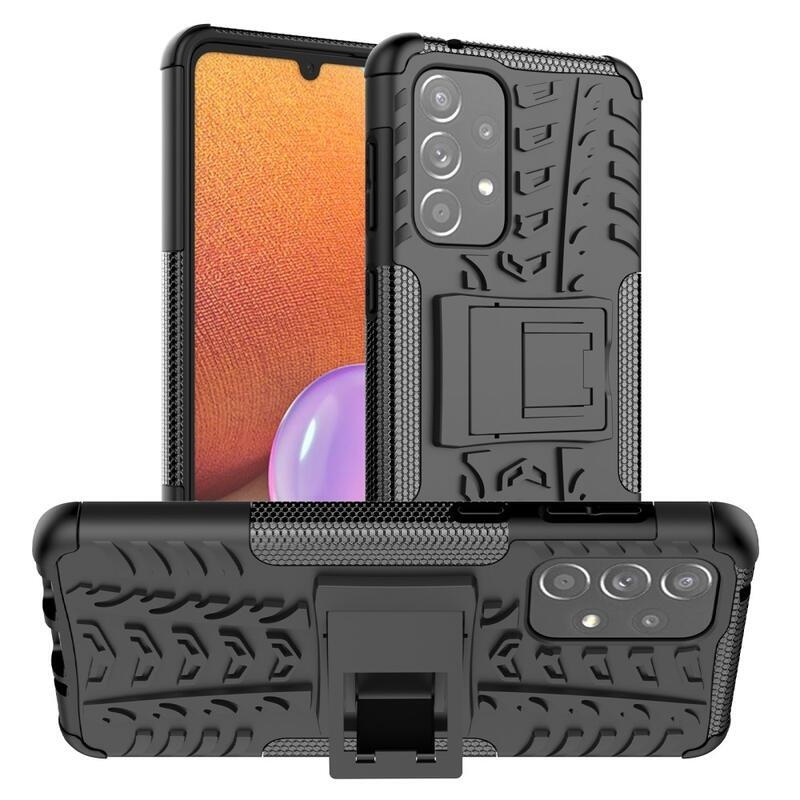 Kick tartós hibrid borítás Samsung Galaxy A33 5G készülékhez - fekete