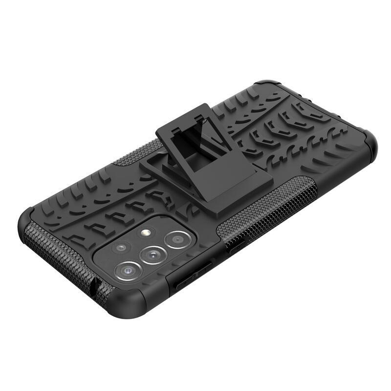 Kick tartós hibrid borítás Samsung Galaxy A33 5G készülékhez - fekete
