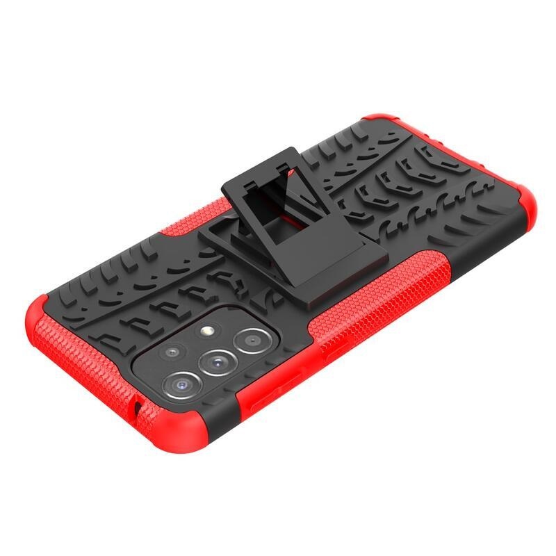 Kick tartós hibrid borítás Samsung Galaxy A33 5G készülékhez - piros