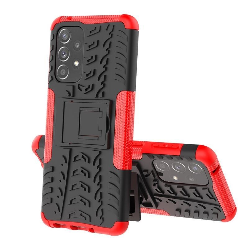 Kick tartós hibrid borítás Samsung Galaxy A33 5G készülékhez - piros