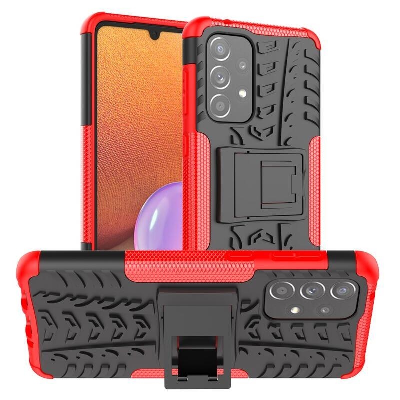 Kick tartós hibrid borítás Samsung Galaxy A33 5G készülékhez - piros